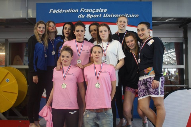 Montpellier et Aix-Marseille titrés sur le relais 4x50m 4 nages